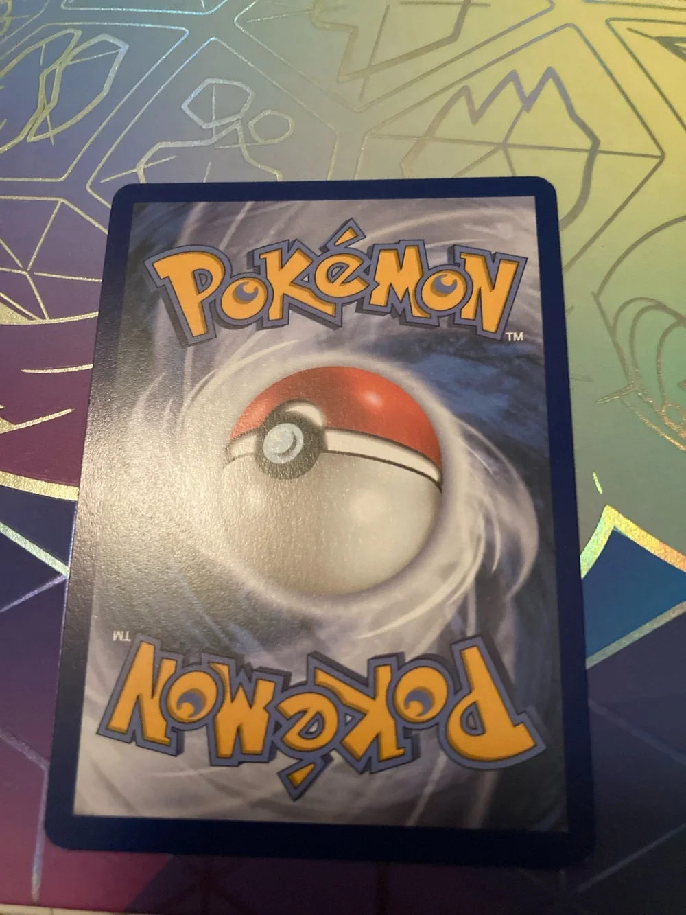 Pokemon Swinub Holographic Trading Card - Brown, Green